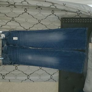 Woman's size 12R wide leg jeans